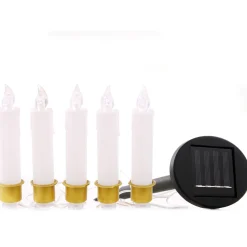 Hot Tempsl 5 bougies LED extérieures
