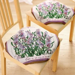 Online Tempsl 2 galettes de chaise lavande