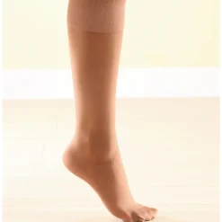 Hot Tempsl 3 paires mi-bas contention légère Noir/ naturel