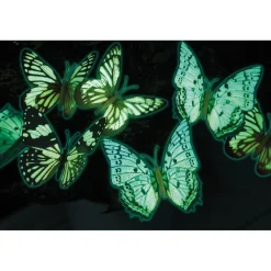New Tempsl 18 papillons phosphorescents