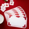 Sale Tempsl 6 sets de table poinsettia +6 sous-verre