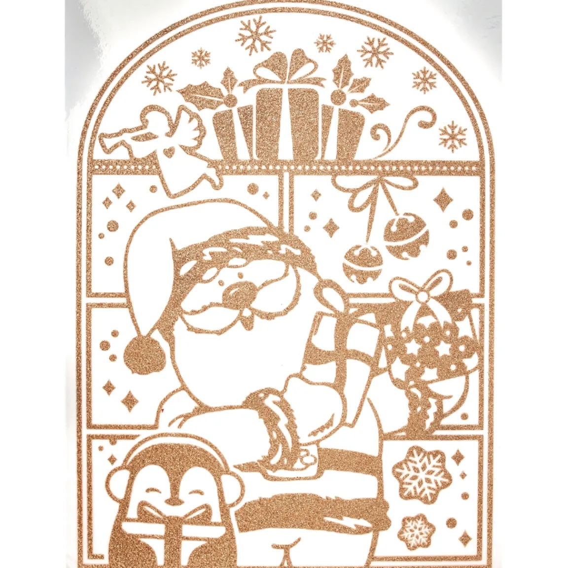 Hot Tempsl 4 stickers dorés