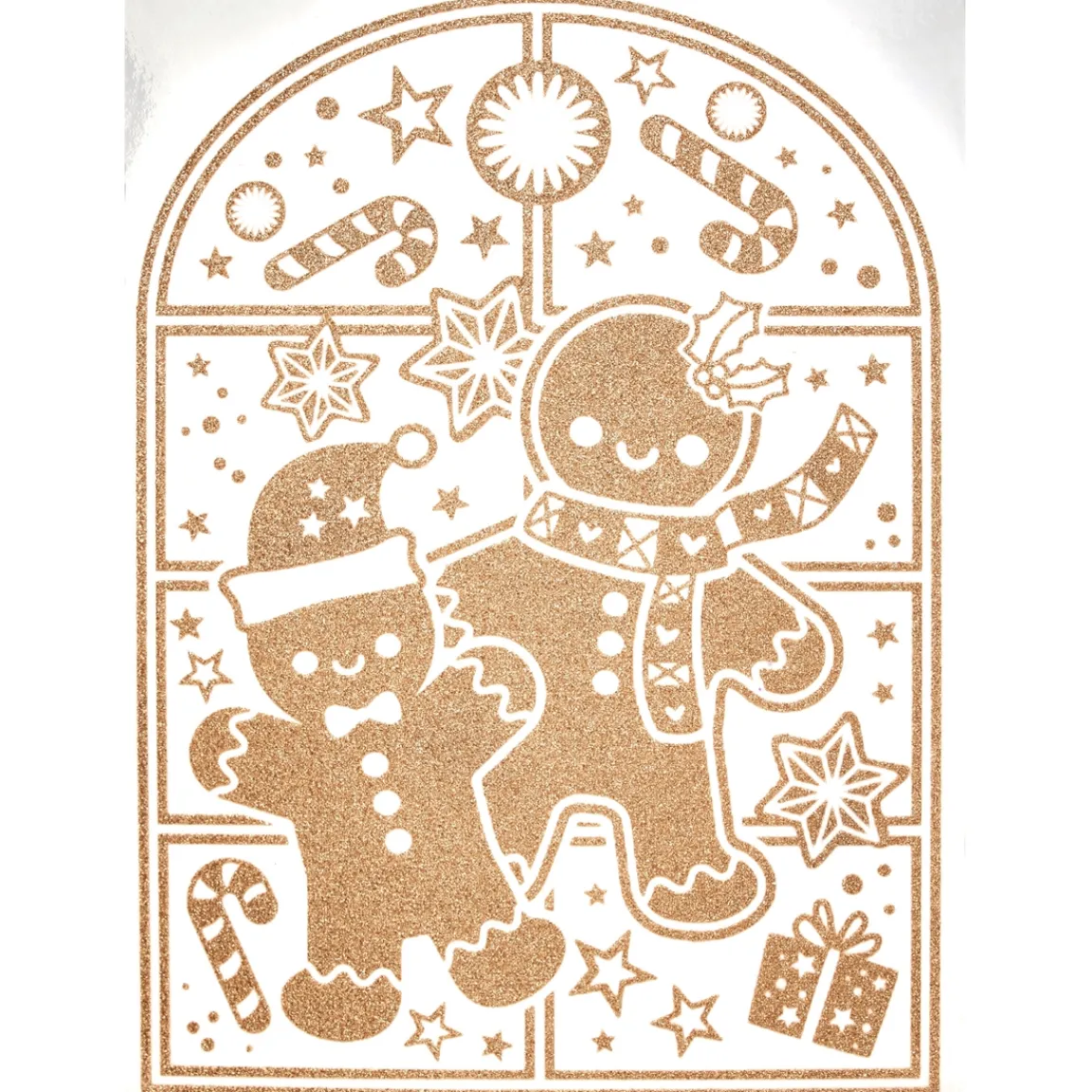 Hot Tempsl 4 stickers dorés