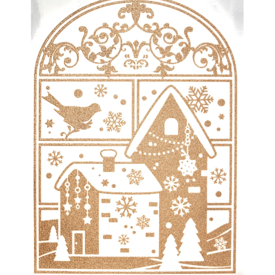 Hot Tempsl 4 stickers dorés