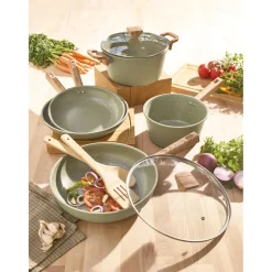 Outlet Tempsl Batterie de cuisine 7 pièces Oliwood PRADEL FRANCE®