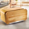 Clearance Tempsl Boîte à pain bambou