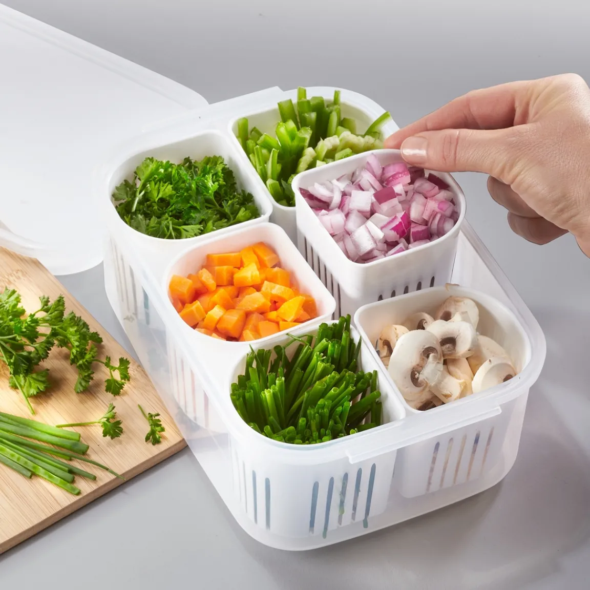 Tempsl Boîte de conservation compartimentée