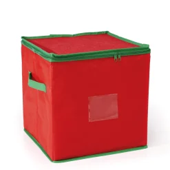 New Tempsl Boîte de rangement décorations Noël