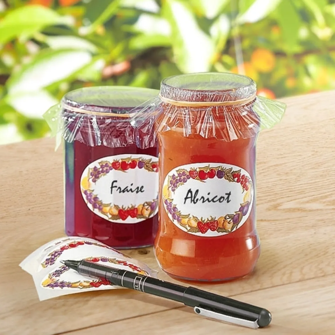 Hot Tempsl Boîte étiquettes "fruits"