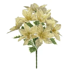 Online Tempsl Bouquet poinsettia Rouge