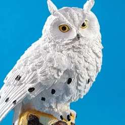 Sale Tempsl Branche 3 chouettes des neiges