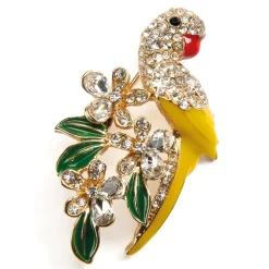 Sale Tempsl Broche perroquet
