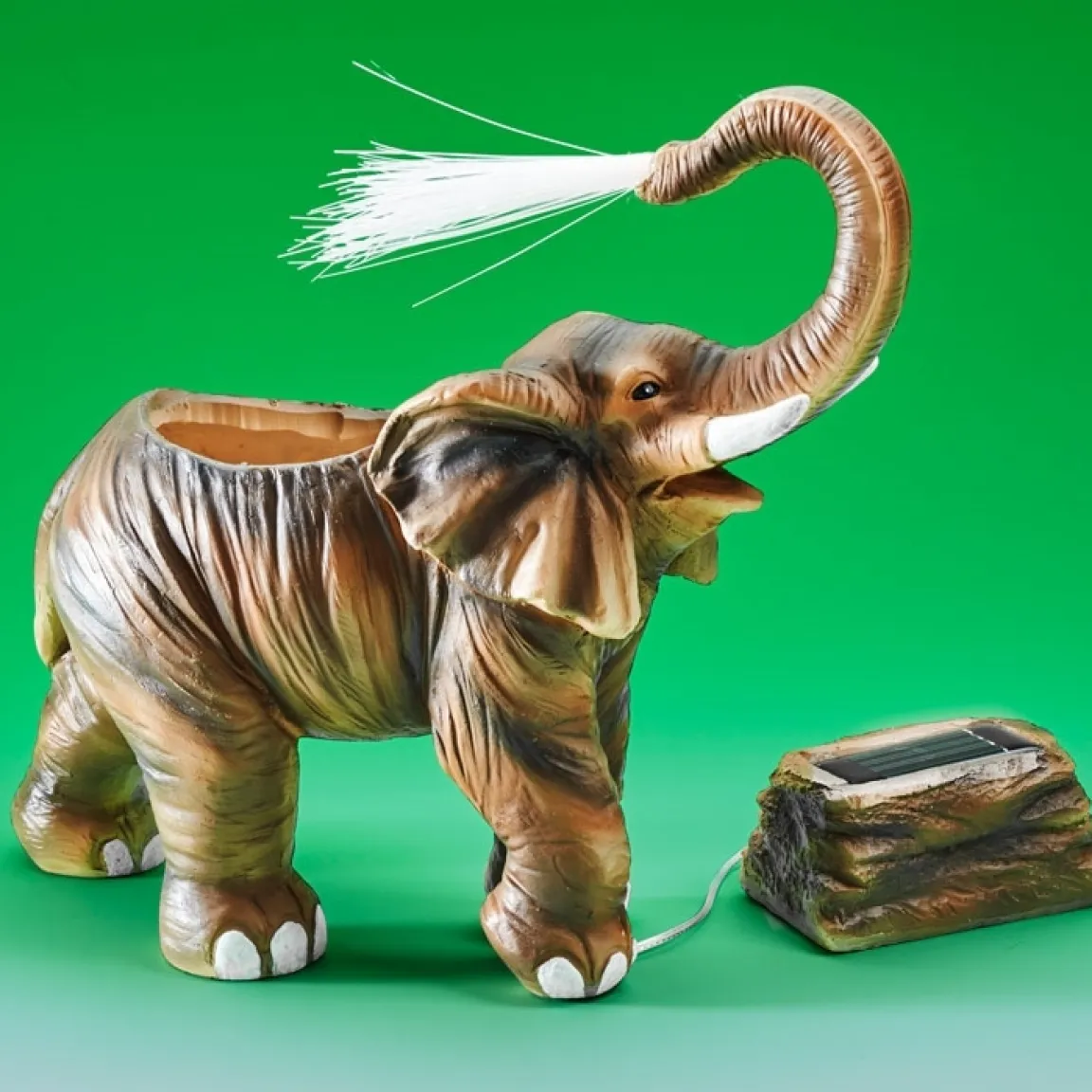 Outlet Tempsl Cache-pot lumineux éléphant