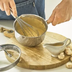 Clearance Tempsl Casserole-saucière couvercle passoire Pradel France ®