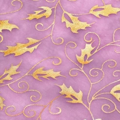 Tempsl Chemin de table organza doré