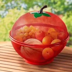 Hot Tempsl Corbeille à fruits avec couvercle