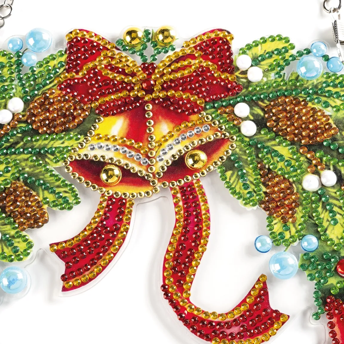 Online Tempsl Couronne de poinsettias à diamanter