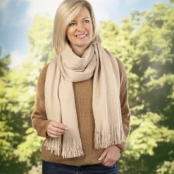 Sale Tempsl Echarpe cocoon beige