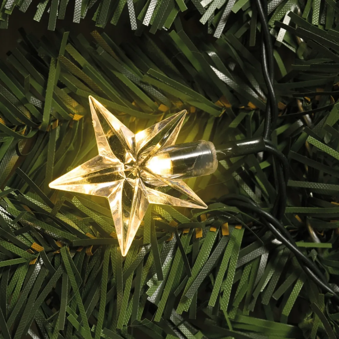 Clearance Tempsl Guirlande sapin étoilée lumineuse