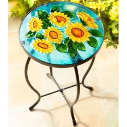 Online Tempsl Guéridon tournesols