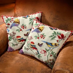 Discount Tempsl Housses coussins oiseaux