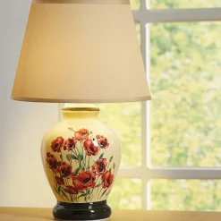 Discount Tempsl Lampe coquelicots