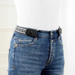 Clearance Tempsl Lot de 3 ceintures sans boucle femme