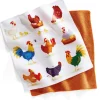Sale Tempsl Lot de 6 chiffons microfibres poulettes