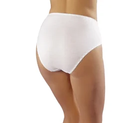 Discount Tempsl Lot de 5 culottes-confort : blanc, noir ou chair