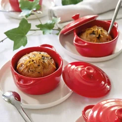 New Tempsl Lot de 4 mini-cocottes Pradel France ®