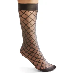 Hot Tempsl Lot de 4 paires de mi-bas fantaisie