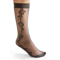 Hot Tempsl Lot de 4 paires de mi-bas fantaisie