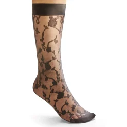 Hot Tempsl Lot de 4 paires de mi-bas fantaisie