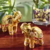 Sale Tempsl Lot de 2 statuettes éléphants