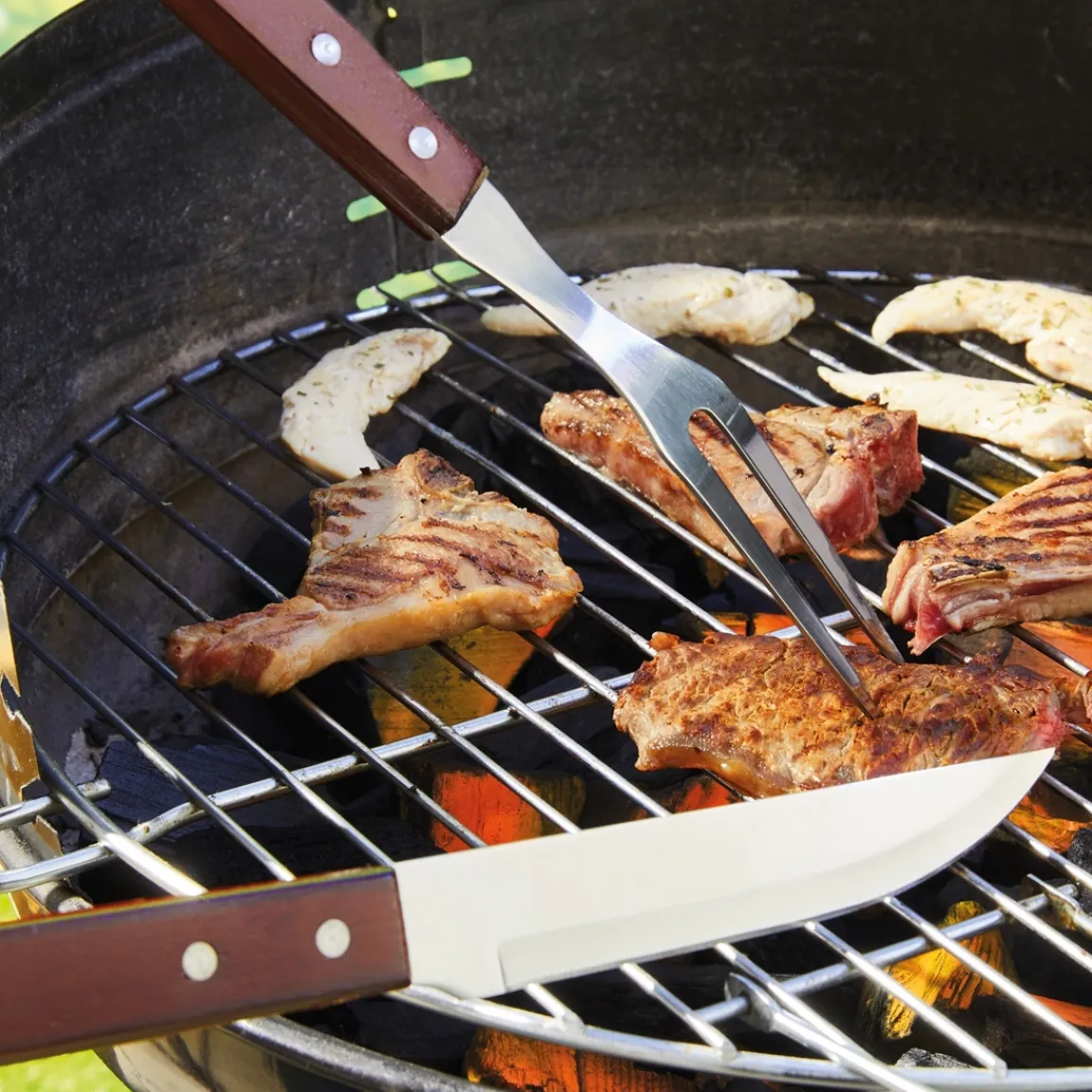 Online Tempsl Lot de 2 ustensiles barbecue