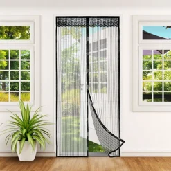 Discount Tempsl Moustiquaire magnétique pour porte ou lot de 2