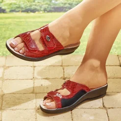 Discount Tempsl Mules extensibles Bordeaux ou Beige