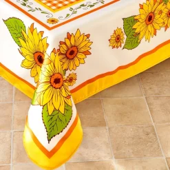 Discount Tempsl Nappe tournesols ronde ou rectangulaire