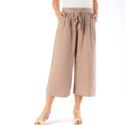 Outlet Tempsl Pantacourt bleu ou beige