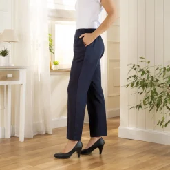 Outlet Tempsl Pantalon à pinces confort Blanc - taille 42
