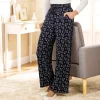 Clearance Tempsl Pantalon fluide fleuri