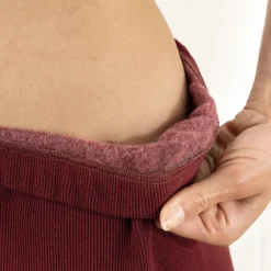 Best Tempsl Pantalon élastiqué bordeaux ou noir