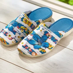 Tempsl Pantoufles hibiscus