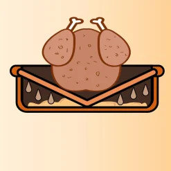 Sale Tempsl Plat à rôtir cuivré