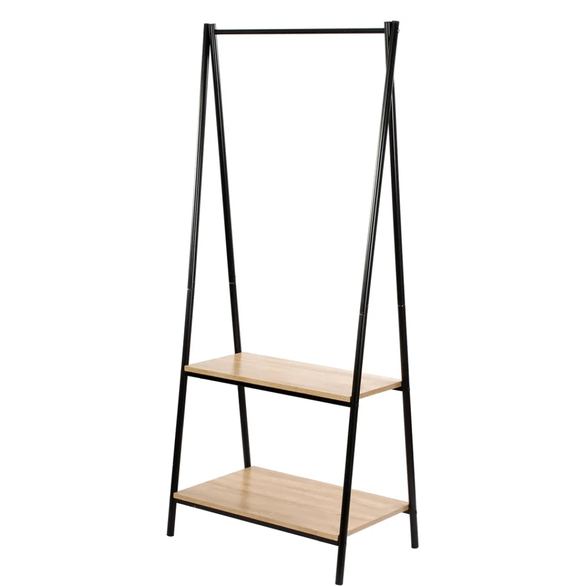 Discount Tempsl Portant 2 étagères style industriel