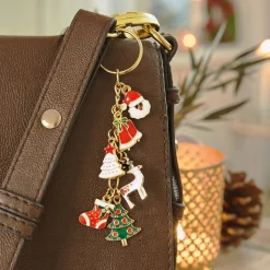 Discount Tempsl Porte-clefs 6 charms Noël