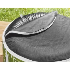 Sale Tempsl Pouf feuilles tropicales