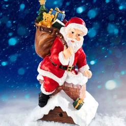 Hot Tempsl Père Noël sensor cheminée