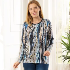 Hot Tempsl Pull léger imprimé