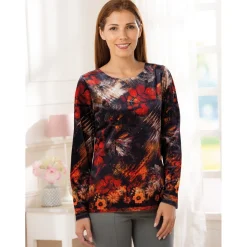 Discount Tempsl Pull touché velours